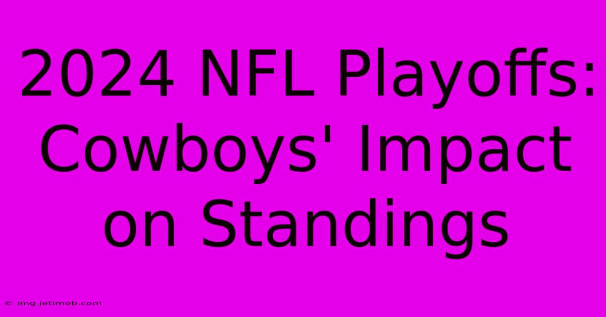 2024 NFL Playoffs: Cowboys' Impact On Standings