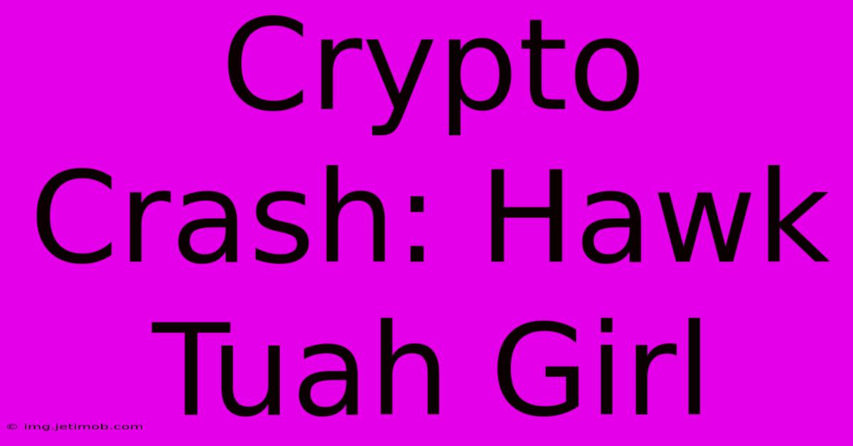 Crypto Crash: Hawk Tuah Girl