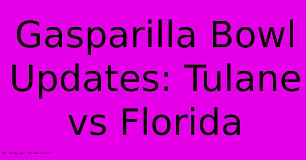 Gasparilla Bowl Updates: Tulane Vs Florida