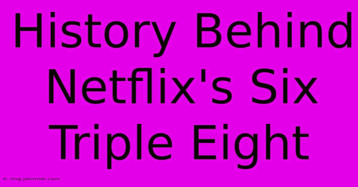 History Behind Netflix's Six Triple Eight