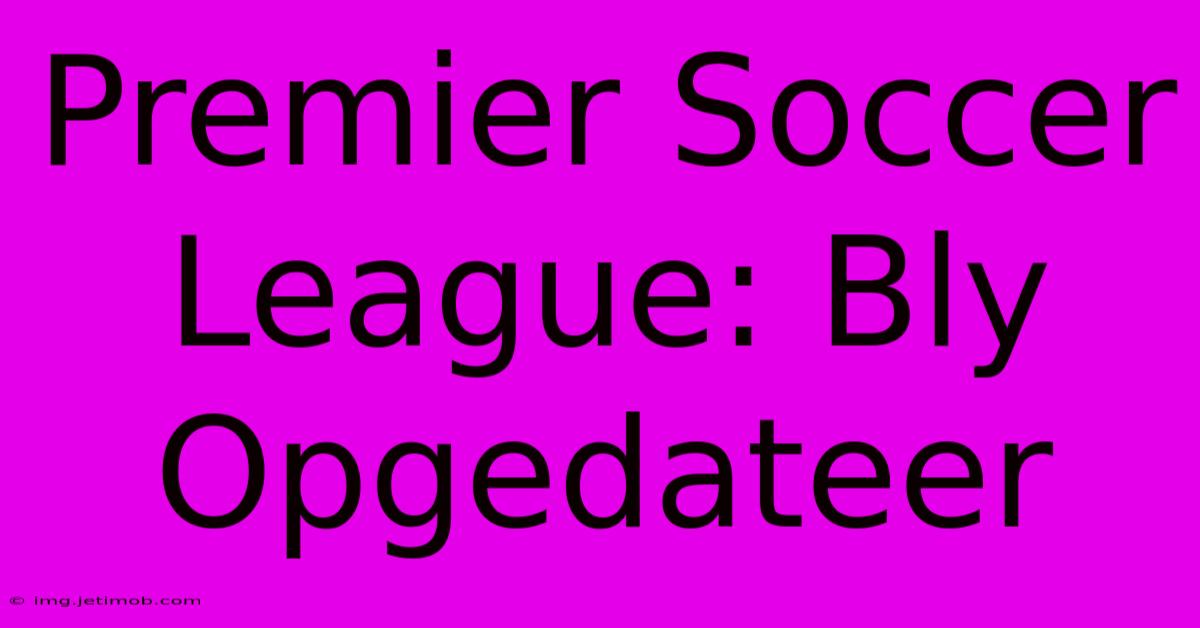 Premier Soccer League: Bly Opgedateer