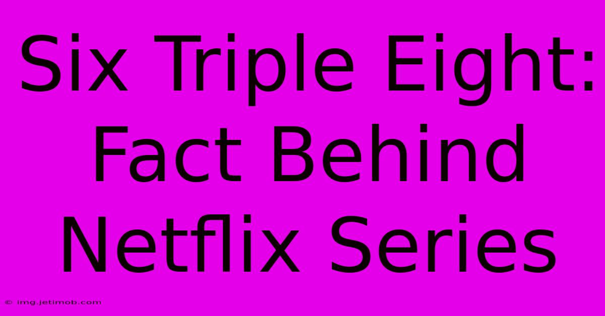 Six Triple Eight: Fact Behind Netflix Series