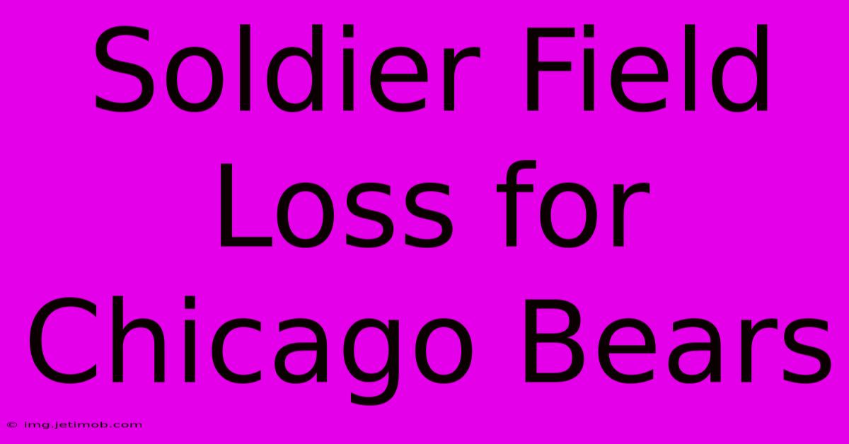 Soldier Field Loss For Chicago Bears