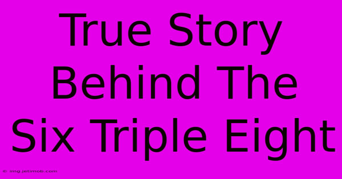 True Story Behind The Six Triple Eight