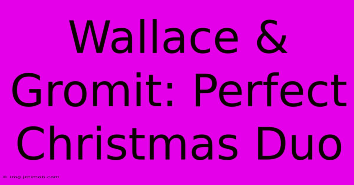 Wallace & Gromit: Perfect Christmas Duo